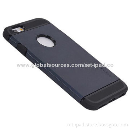 TPU with PC 2-in-1 Cases for iPhone 6, Various Colors Available, OEM Orders Accepted